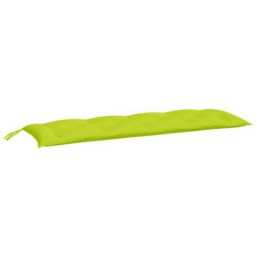 Jastuk za vrtnu klupu jarkozeleni 150x50x7 cm od tkanine Oxford - Svjetlozelena 150 x 50 x 7 cm 1 Cijena