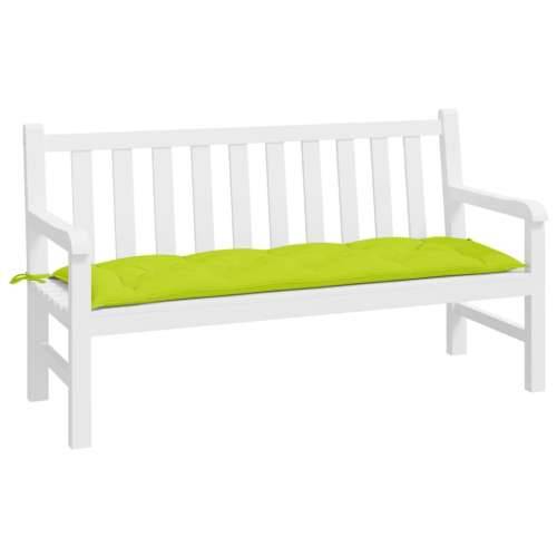 Jastuk za vrtnu klupu jarkozeleni 150x50x7 cm od tkanine Oxford - Svjetlozelena 150 x 50 x 7 cm 1 Cijena