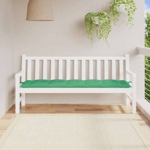 Jastuk za vrtnu klupu zeleni 180 x 50 x 7 cm od tkanine Oxford - Zelena 180 x 50 x 7 cm 1 Cijena