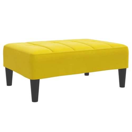 Tabure žuti 77x55x31 cm baršunasti - Žuta 1 Cijena