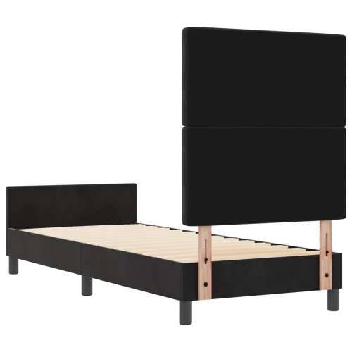 Krevetna konstrukcija Crna 80x200 cm Baršun Cijena
