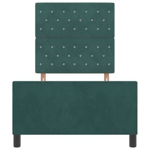 Krevet Tamno Zeleni 100x200 cm Velvet Cijena