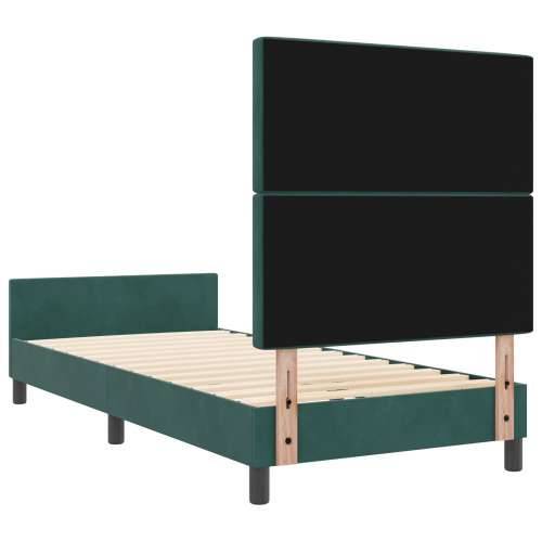 Krevet Tamno Zeleni 100x200 cm Velvet Cijena
