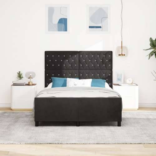 Krevetna konstrukcija Crna 160x200 cm Velvet Cijena