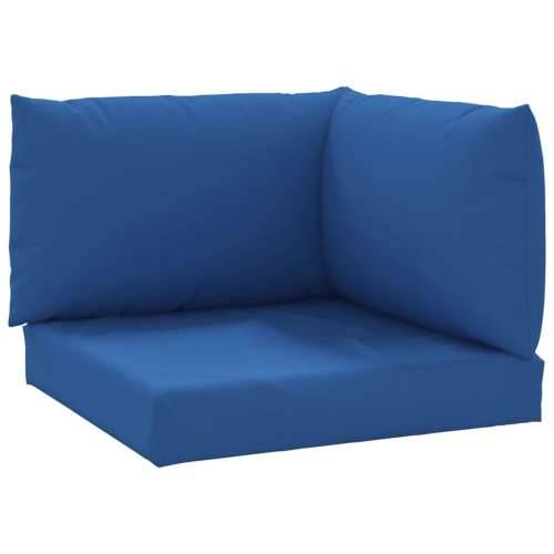 Jastuci za sofu od paleta 3 kom plavi od tkanine - Plava 1 kutna sofa Cijena