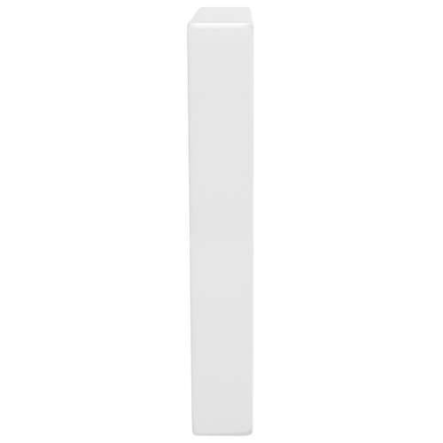 Nosači polica za Lavabo - Umivaonik 2 kom bijeli trapezni čelični - Bijela 20 x 45 cm 1 Trapez Cijena