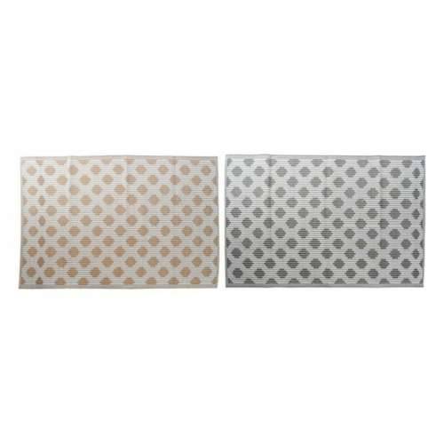 Tepih DKD Home Decor Crna Siva polipropilen (2 pcs) (150 x 210 x 1 cm) Cijena