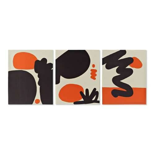 Slika DKD Home Decor Circle Art Apstraktno moderan (40 x 1,8 x 50 cm) Cijena