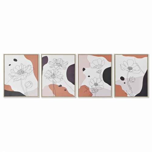 Slika DKD Home Decor S3018016 Apstraktno (40 x 2,5 x 50 cm) (4 kom.) Cijena