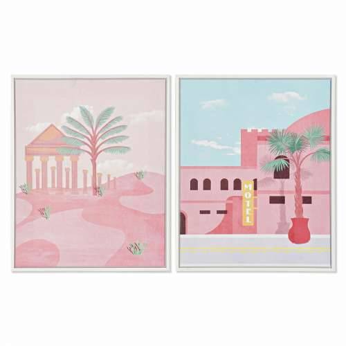 Slika DKD Home Decor S3018022 Pejzaž Arap (40 x 2,5 x 50 cm) (2 kom.) Cijena