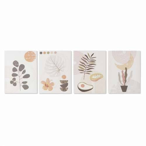 Slika DKD Home Decor S3018141 Ziedi (30 x 1,8 x 40 cm) (4 kom.) Cijena