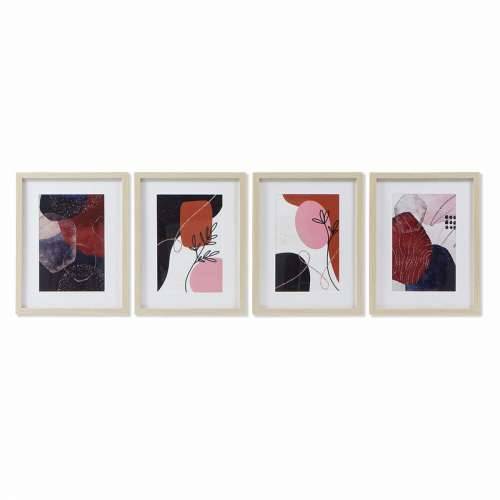 Slika DKD Home Decor Apstraktno moderan (35 x 2 x 45 cm) (4 kom.) Cijena