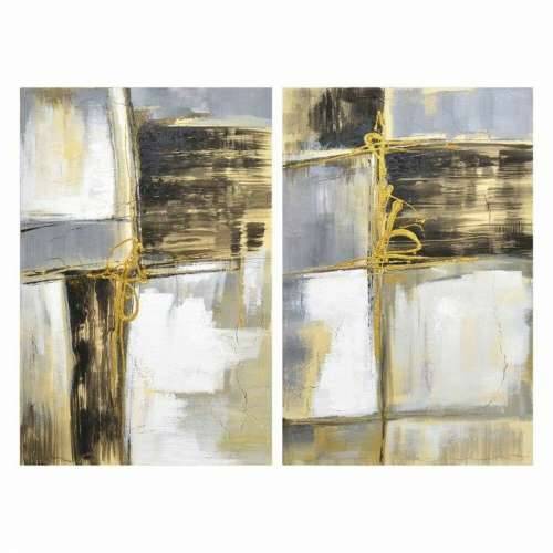 Slika DKD Home Decor S3018258 Apstraktno (60 x 3 x 90 cm) (2 kom.) Cijena