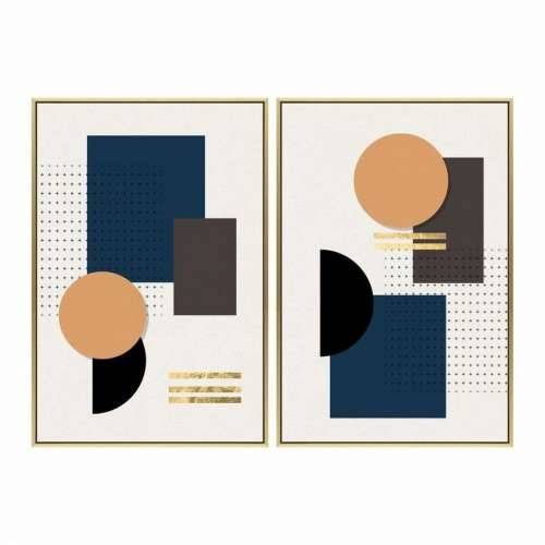Slika DKD Home Decor S3018267 moderan (51,5 x 3,5 x 71,5 cm) (2 kom.) Cijena