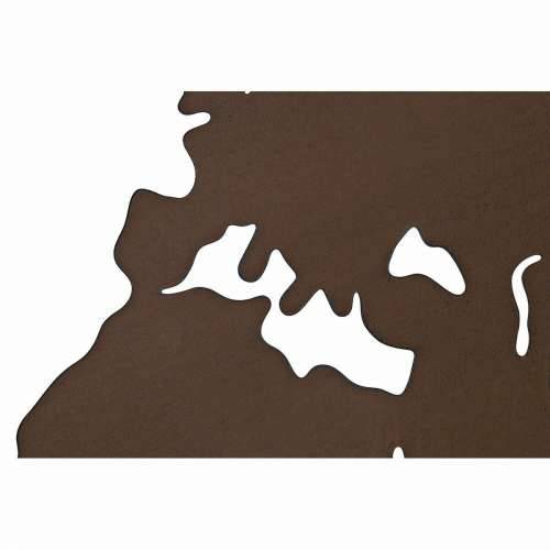 Zidni Ukras DKD Home Decor Metal Karta Svijeta (100 x 1 x 100 cm) (3 pcs) Cijena