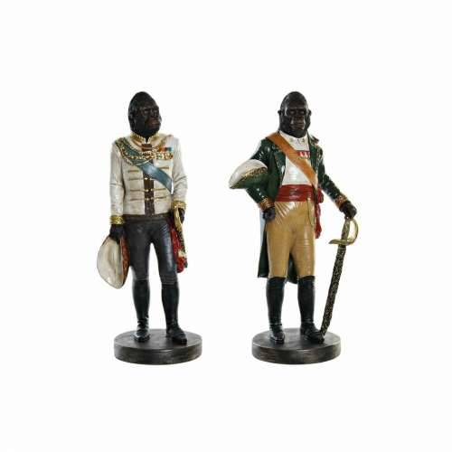 Ukrasna figura DKD Home Decor Smola Gorila (15.5 x 13.5 x 40.5 cm) (2 pcs) Cijena