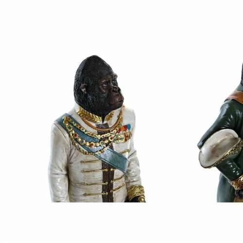 Ukrasna figura DKD Home Decor Smola Gorila (15.5 x 13.5 x 40.5 cm) (2 pcs) Cijena