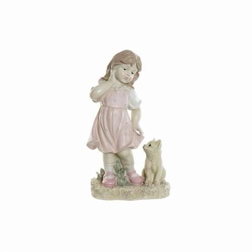 Ukrasna figura DKD Home Decor Plava Roza Smola Dijete (26.5 x 16.5 x 44.5 cm) (2 pcs) Cijena