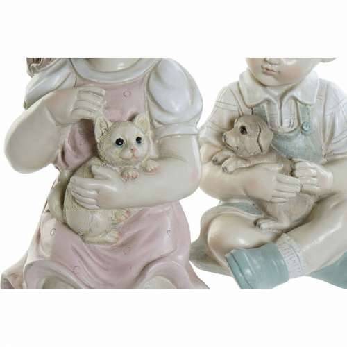 Ukrasna figura DKD Home Decor Smola Dijete (14.5 x 16 x 26 cm) (2 pcs) Cijena
