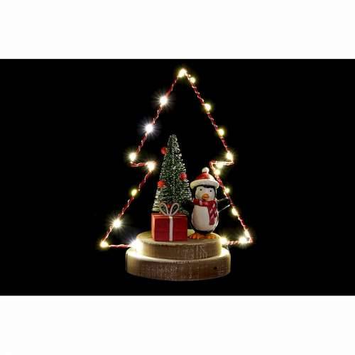 Božićni ukras DKD Home Decor drvo Metal Drvo (17 x 11 x 21 cm) (3 pcs) Cijena