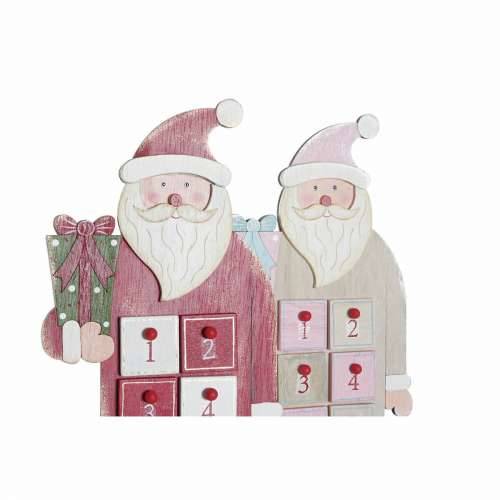 Kalendar Advent DKD Home Decor Drvo Djeda Mraz (2 pcs) (14 x 7 x 64 cm) Cijena