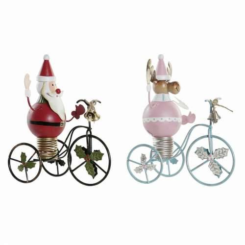 Božićni ukras DKD Home Decor Metal (2 pcs) (15 x 9 x 19 cm) Cijena