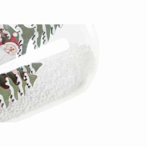 Božićni ukras DKD Home Decor Smola Kristal Djeda Mraz (2 pcs) (9 x 9 x 11 cm) Cijena