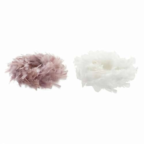 Coroană de Crăciun DKD Home Decor Spužva Pero za uživanje (40 x 40 x 6 cm) (2 pcs) Cijena