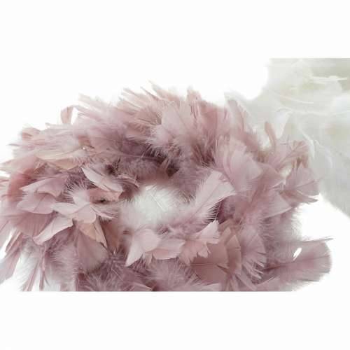Coroană de Crăciun DKD Home Decor Spužva Pero za uživanje (40 x 40 x 6 cm) (2 pcs) Cijena