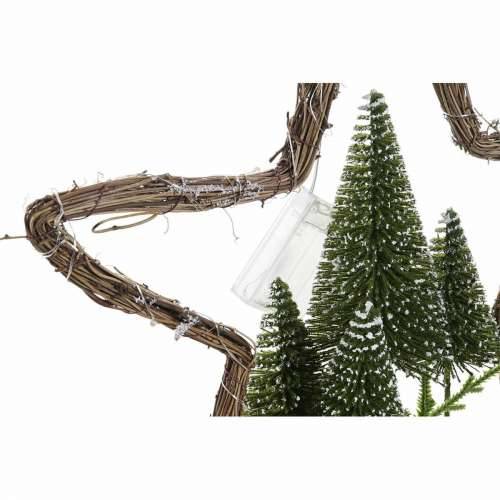 Božićni ukras DKD Home Decor Ratan (2 pcs) (43 x 10 x 43 cm) Cijena