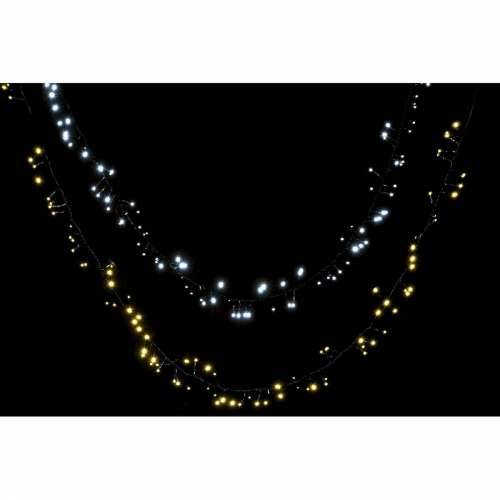 Traka za svjetla DKD Home Decor LED Bijela Rumena PVC (5 x 1 x 200 cm) (2 pcs) Cijena
