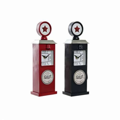 Galda pulkstenis DKD Home Decor Kristal Željezo (12 x 8 x 35 cm) (2 pcs) Cijena