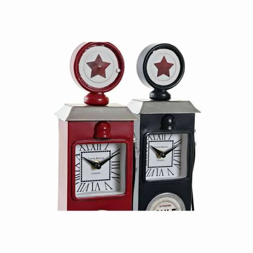 Galda pulkstenis DKD Home Decor Kristal Željezo (12 x 8 x 35 cm) (2 pcs) Cijena