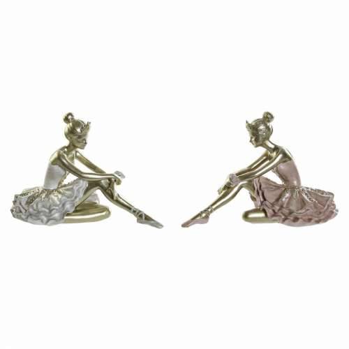 Ukrasna figura DKD Home Decor Plesačica Rumbe Smola (2 pcs) (13.5 x 7.5 x 9 cm) Cijena