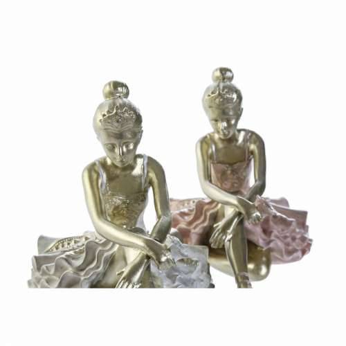 Ukrasna figura DKD Home Decor Plesačica Rumbe Smola (2 pcs) (13.5 x 7.5 x 9 cm) Cijena