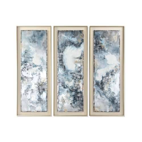 Slika DKD Home Decor Apstraktno moderan (53,5 x 5 x 140 cm) (3 kom.) Cijena