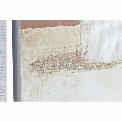 Slika DKD Home Decor Apstraktno (80 x 3,7 x 100 cm) (2 kom.) Cijena