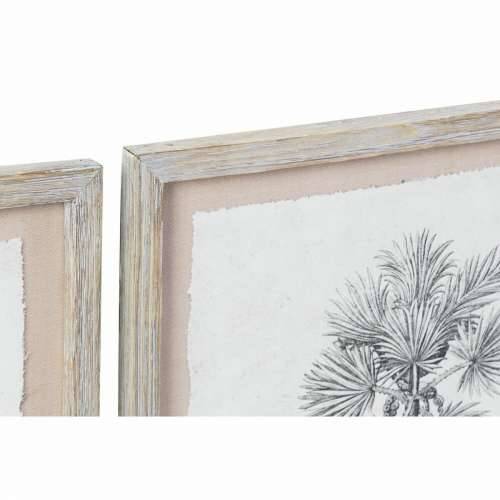 Slika DKD Home Decor Dlanovi Kolonijalni (35 x 1,8 x 45 cm) (9 kom.) Cijena