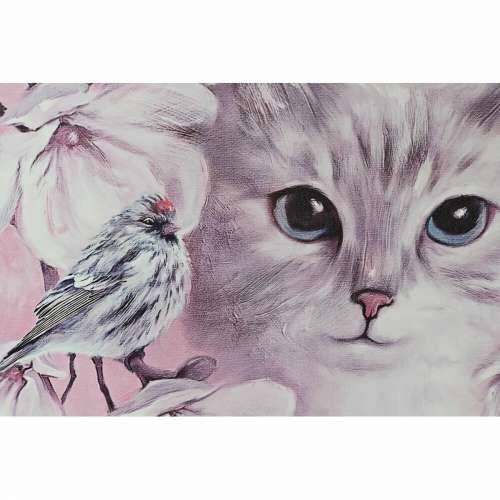 Slika DKD Home Decor mačka (50 x 1,8 x 70 cm) (2 kom.) Cijena