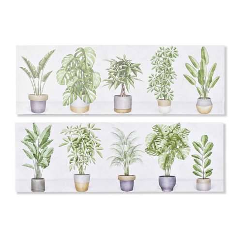 Slika DKD Home Decor biljke (90 x 2,3 x 30 cm) (90 x 1,5 x 30 cm) (2 kom.) Cijena