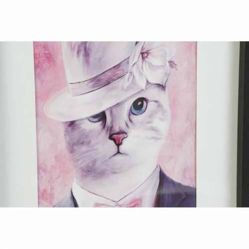 Slika DKD Home Decor Mačke (35 x 2,5 x 45 cm) (35 x 2 x 45 cm) (4 kom.) Cijena