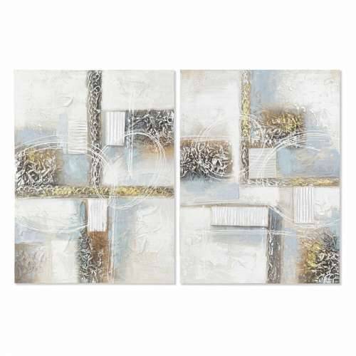 Slika DKD Home Decor Apstraktno (60 x 3 x 80 cm) (2 kom.) Cijena