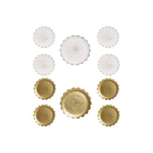 Ukrasna figura DKD Home Decor (5 Dijelovi) (2 kom.) moderan (35 x 2 x 35 cm) Cijena