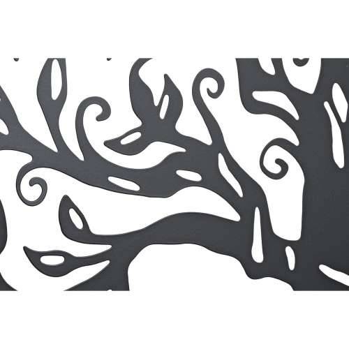 Zidni Ukras DKD Home Decor Crna Metal Bijela Indijac Jesec (2 kom.) (60 x 1 x 60 cm) Cijena