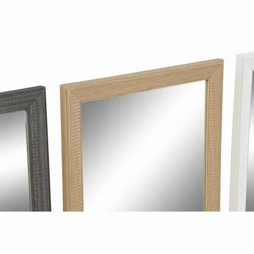 Zidno ogledalo DKD Home Decor Kristal Prirodno Smeđa Bijela Tamno sivo PS 4 kom. (36 x 2 x 66 cm) Cijena