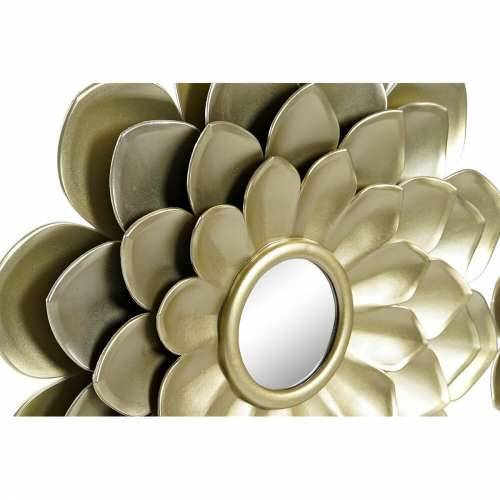 Set Ogledala DKD Home Decor Ogledalo Šampanjac zlatan Bijela PP 2 kom. (35 x 1,5 x 35 cm) Cijena