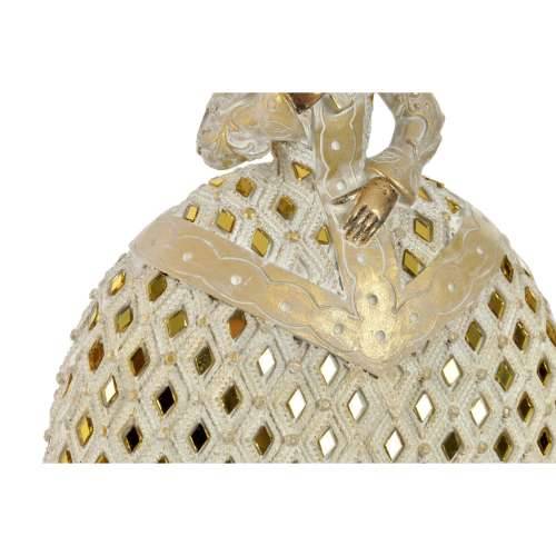 Ukrasna figura DKD Home Decor Ogledalo Bež zlatan Smola Dama tradicionalan (18 x 13 x 23 cm) (3 kom.) Cijena