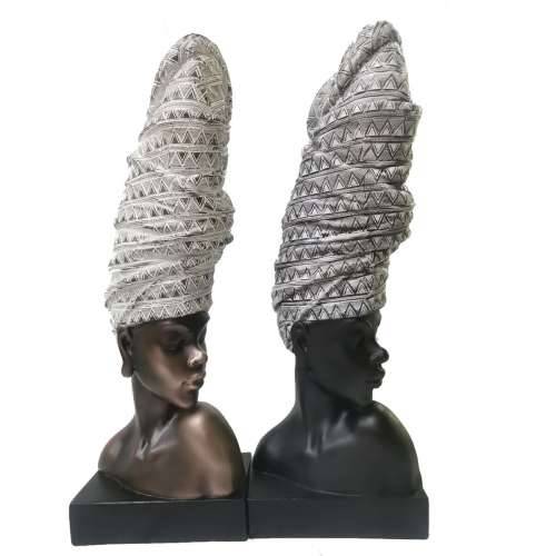 Ukrasna figura DKD Home Decor Smola Afrikanka (15,5 x 13,5 x 42 cm) (2 kom.) Cijena