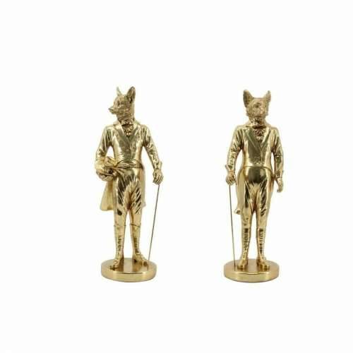 Ukrasna figura DKD Home Decor Aluminij Smola (15 x 12,5 x 41,50 cm) (2 kom.) Cijena