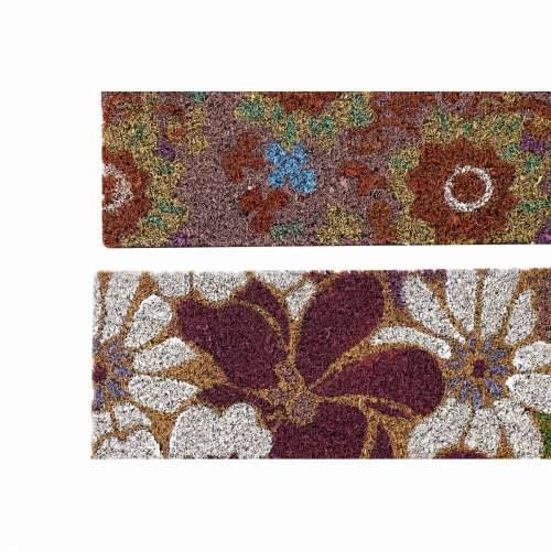 Prostirač DKD Home Decor Guma Pisana 2 kom. Kokosova vlakna (60 x 40 x 1,5 cm) Cijena